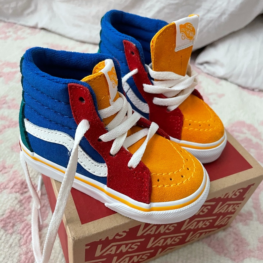 Infant/ toddler high top vans.
